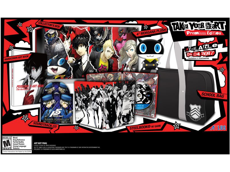 Persona 5 - SteelBook Edition - PlayStation 4