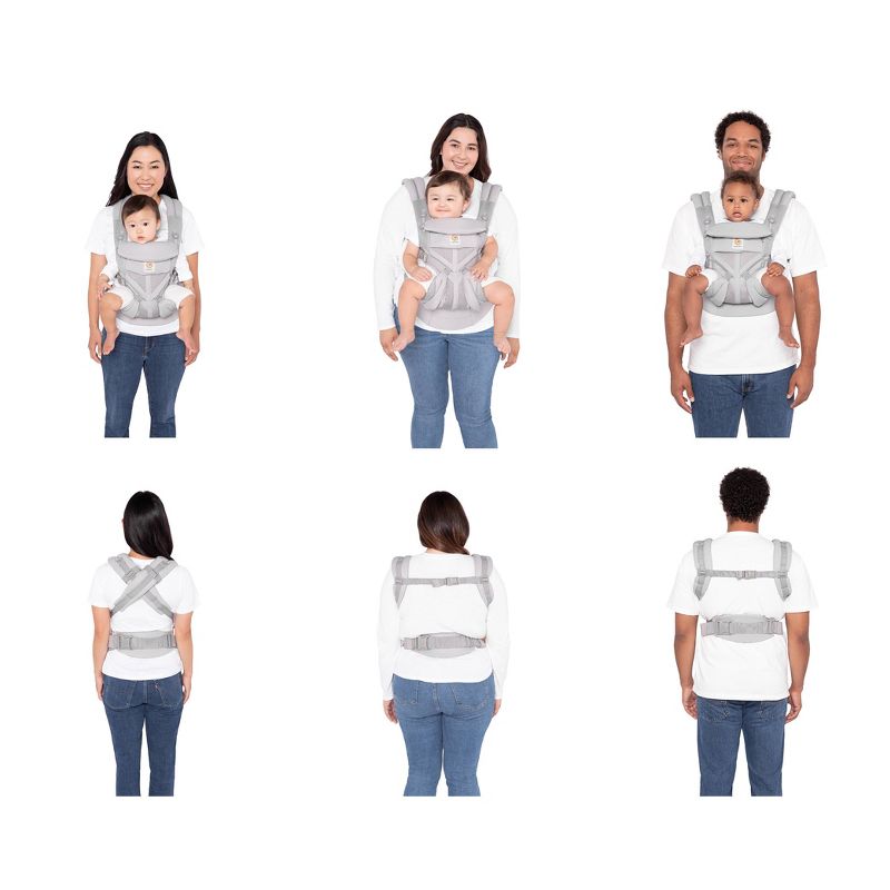 Ergobaby Omni 360 All Carry Positions Ergonomic Baby Carrier - Pure Black