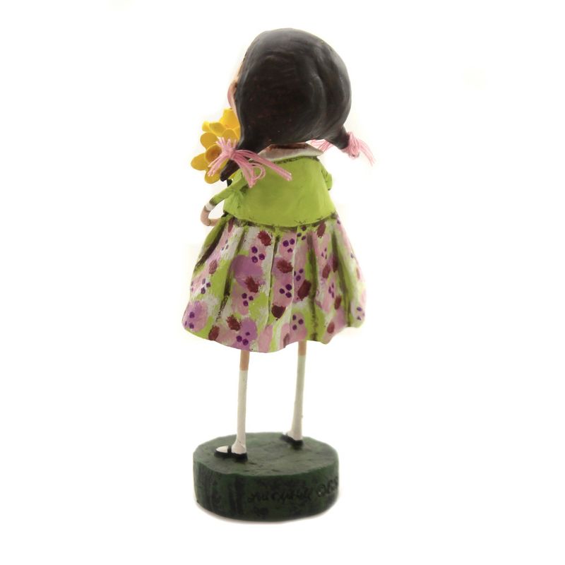 Lori Mitchell 6.0" Delila's Daffodils Spring Flowers Pigtails  -  Decorative Figurines