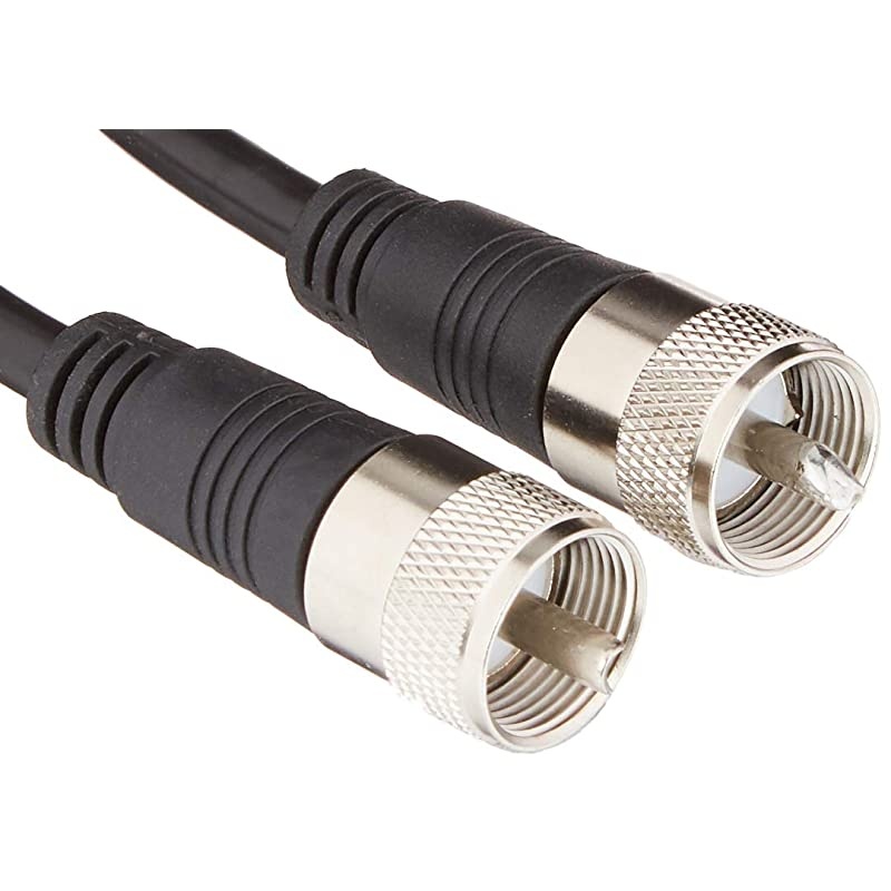Coax Cable Connector Coaxial Cable Connector Antenna Cable RG8X Coax Connector RG8X Coaxial Cable UHF Antenna Cable Male To Male Cable Coaxial Cable 100 Feet 304 M  205700