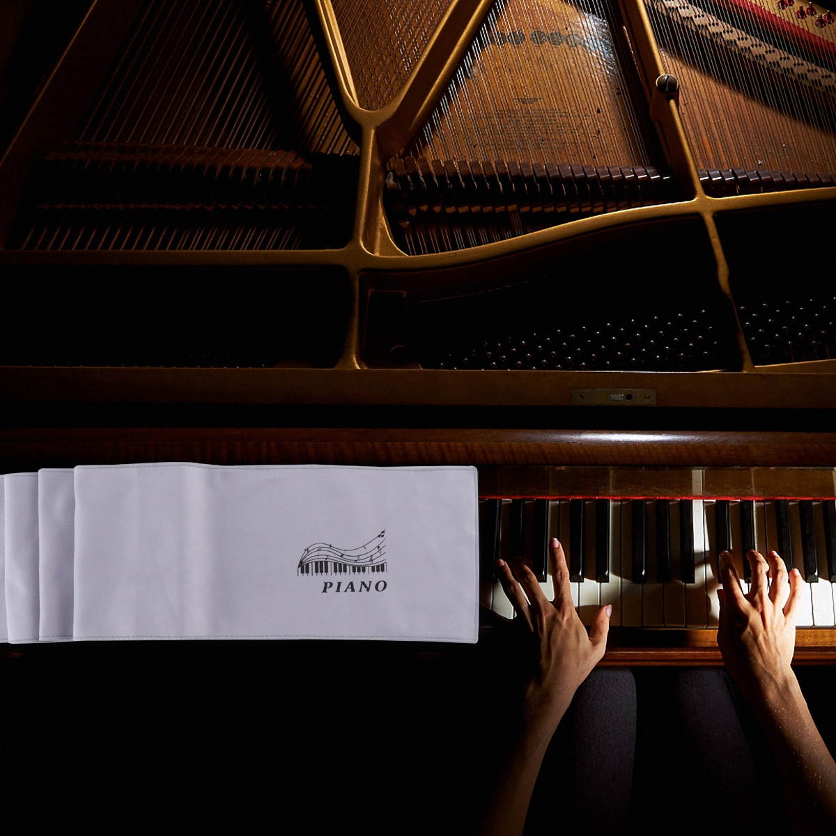 One Pair 5A Drumsticks Nylon Drum Sticks Black