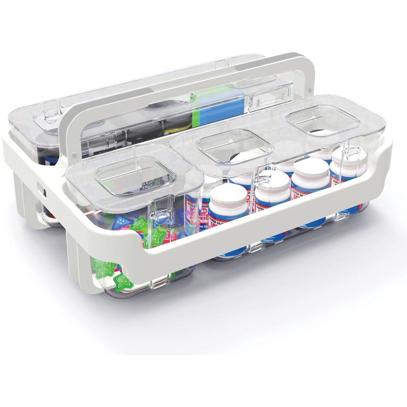 Deflecto Caddy Organizer 10 1/2 x 14 White 29003