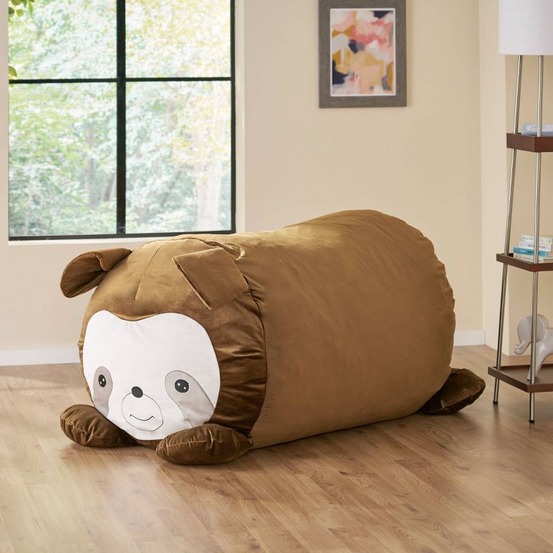 Axelle Faux Sheep Accent Lounger White - Picket House Furnishings