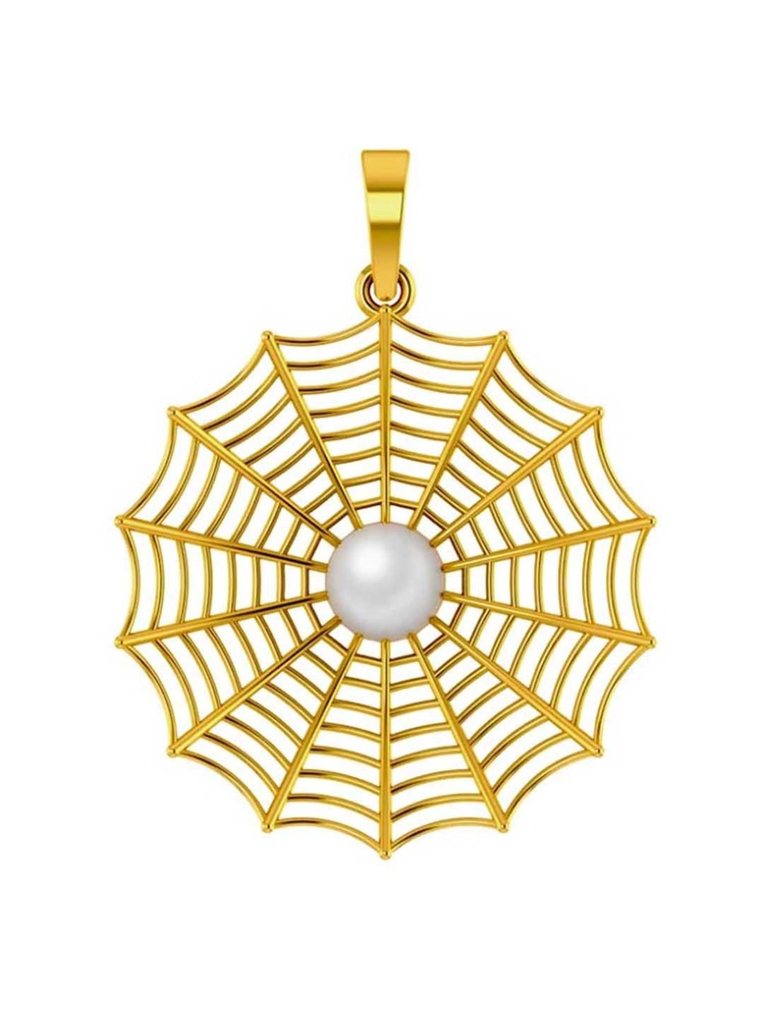 P.C. Chandra Jewellers 14k Yellow Gold Fun Filigree Pendant