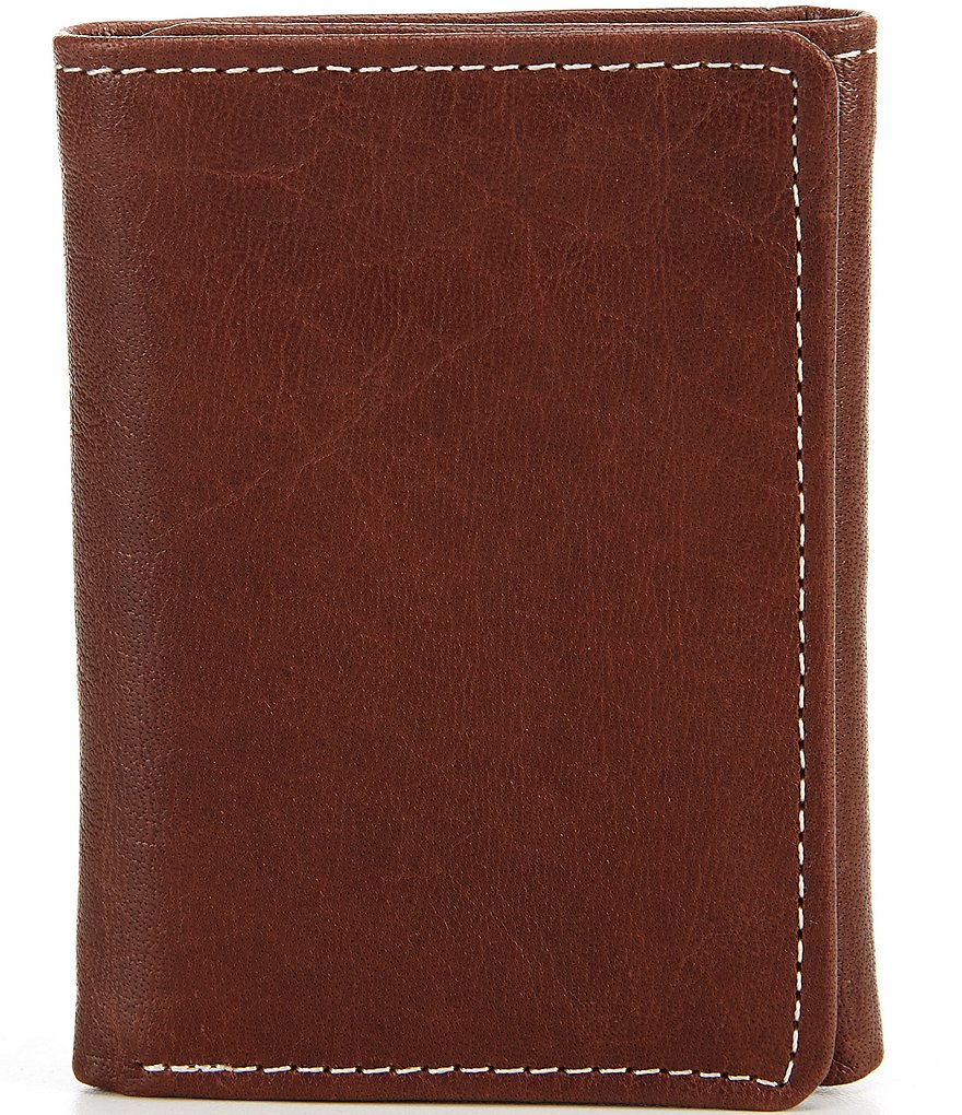 Roundtree & Yorke England Trifold Leather Wallet
