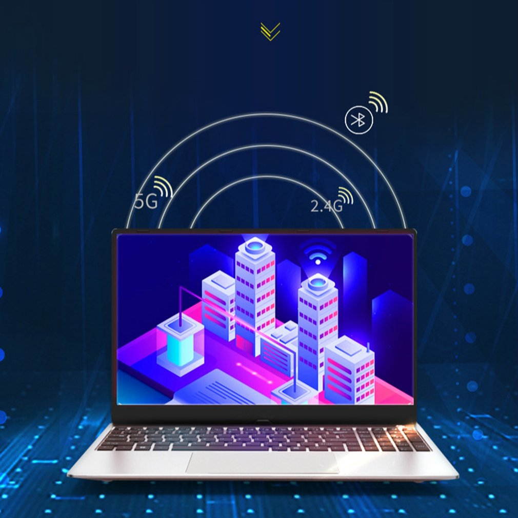 15.6-inch ultra-thin business office laptop with Core i3-10110u RAM 8GB + ROM SSD128GB solid state drive integrated graphics