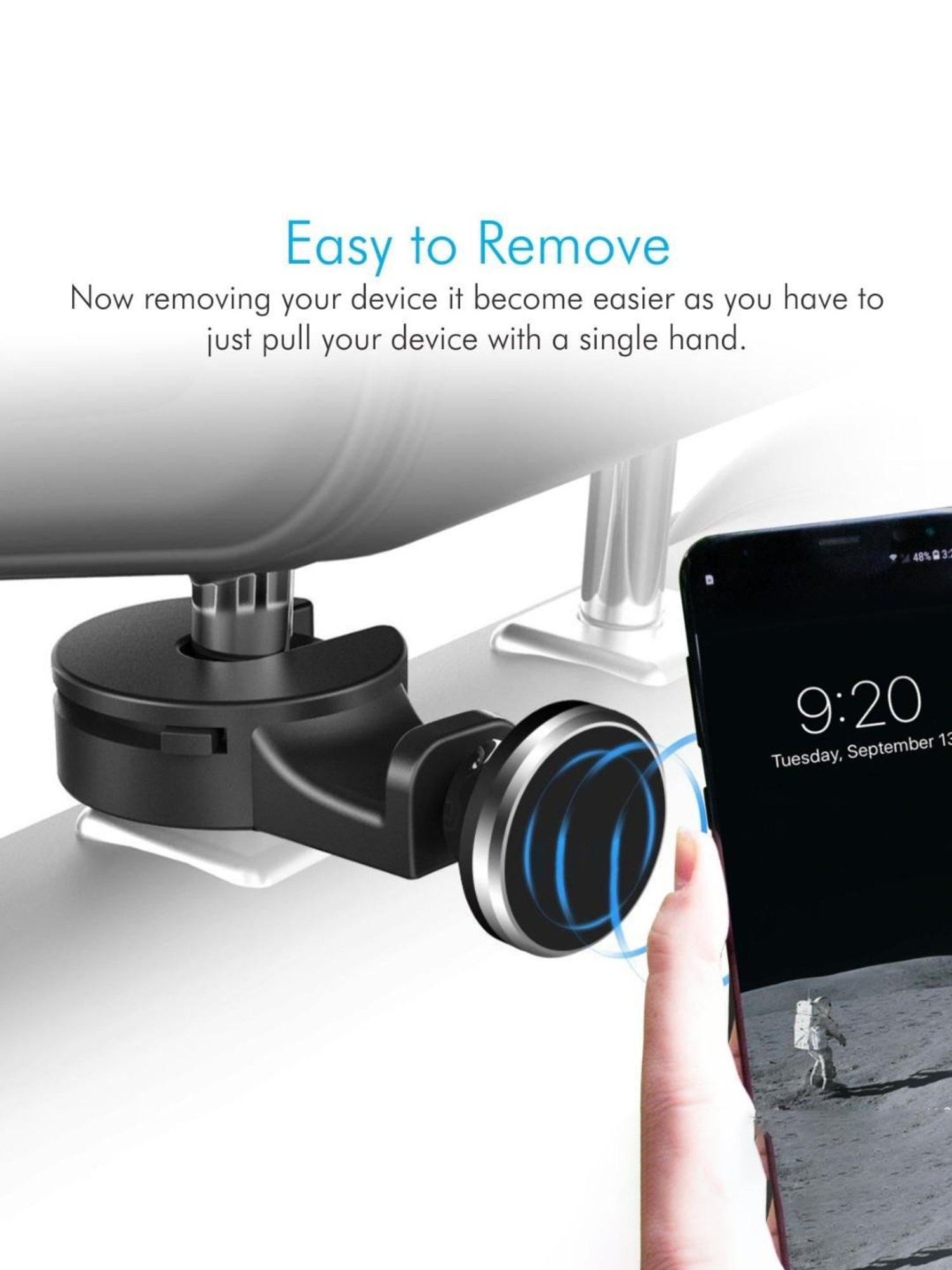 GRIPP Magic Stand Compatible for All Mobile Phones Devices (Black)