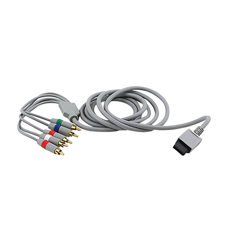 KMD 8 Feet Gold Plated HD Component Cable Compatible with Nintendo Wii/Wii U