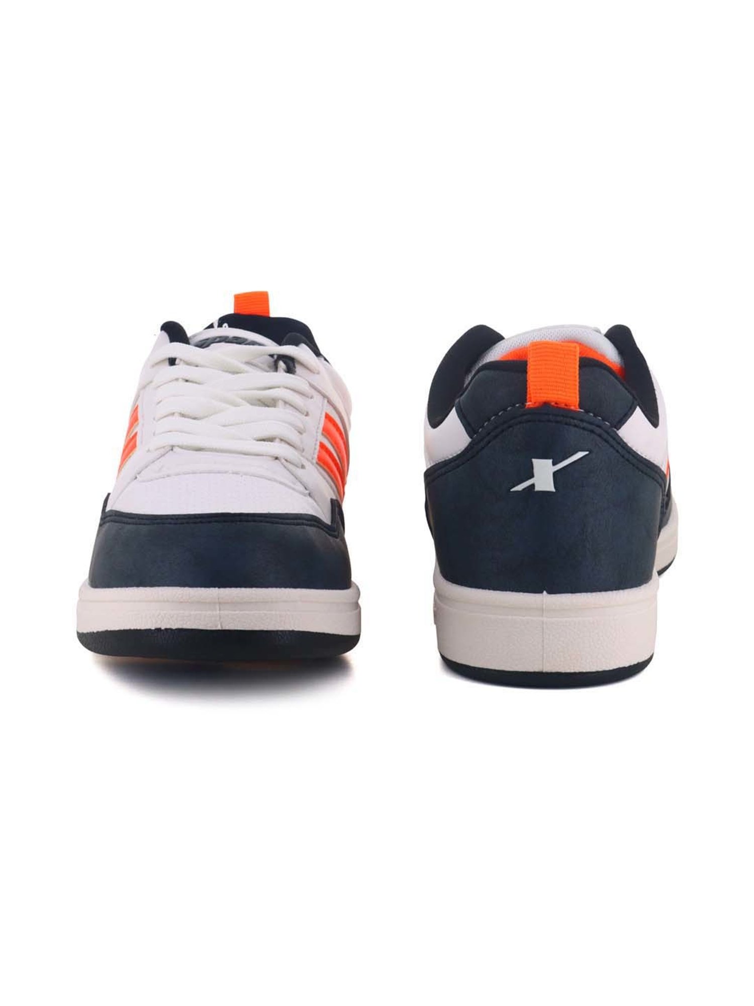 Sparx Men's White Casual Sneakers