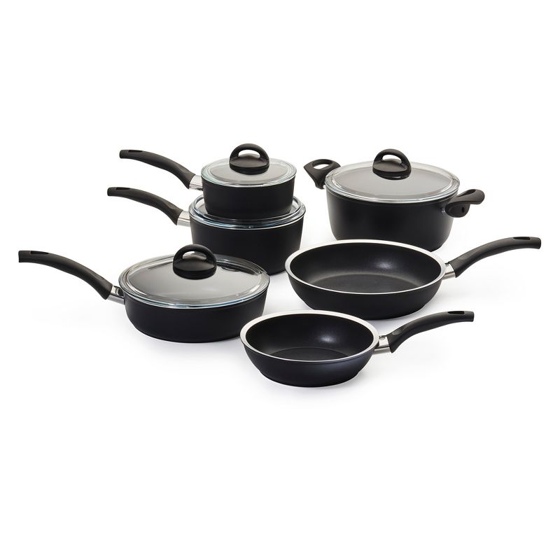 Ballarini Como Forged Aluminum 10-pc Nonstick Cookware Set