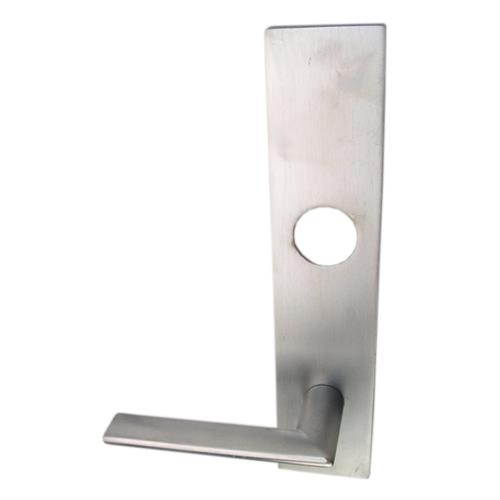 Maxtech 1033L3L Satin Chrome US26D Left Handed Heavy Duty Lever Mortise Plates For Through Bolted Mortise Lock Sets (Mortise Body Sold Separately)