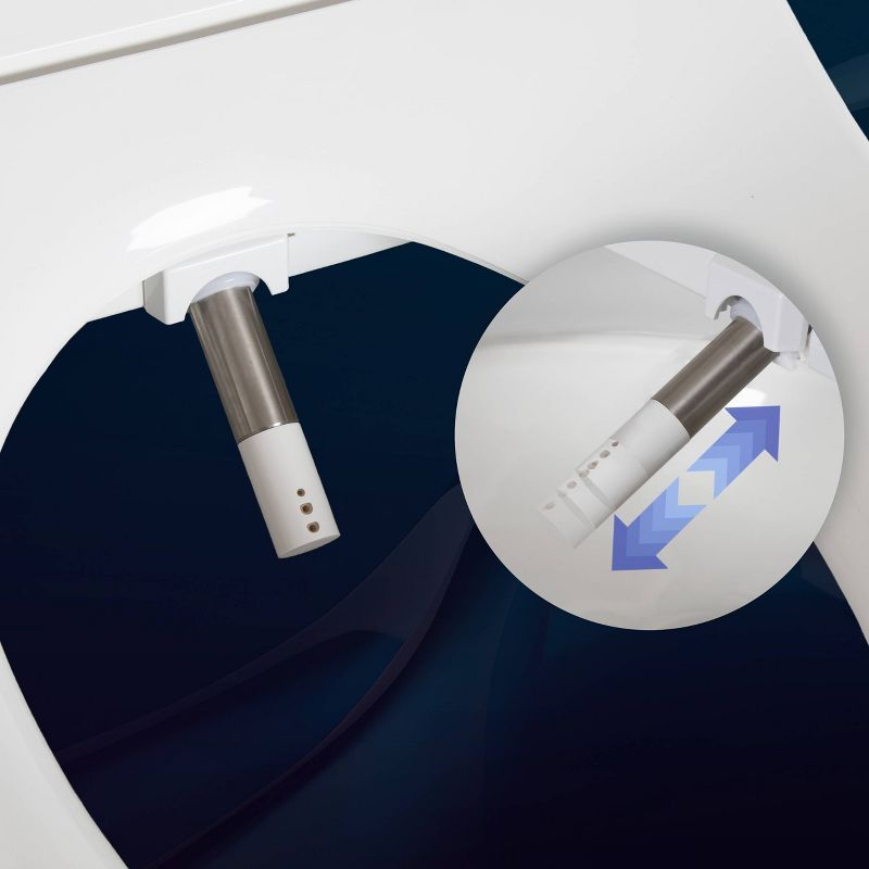 HLB-3000ER Electric Bidet Seat for Elongated Toilets White - Hulife