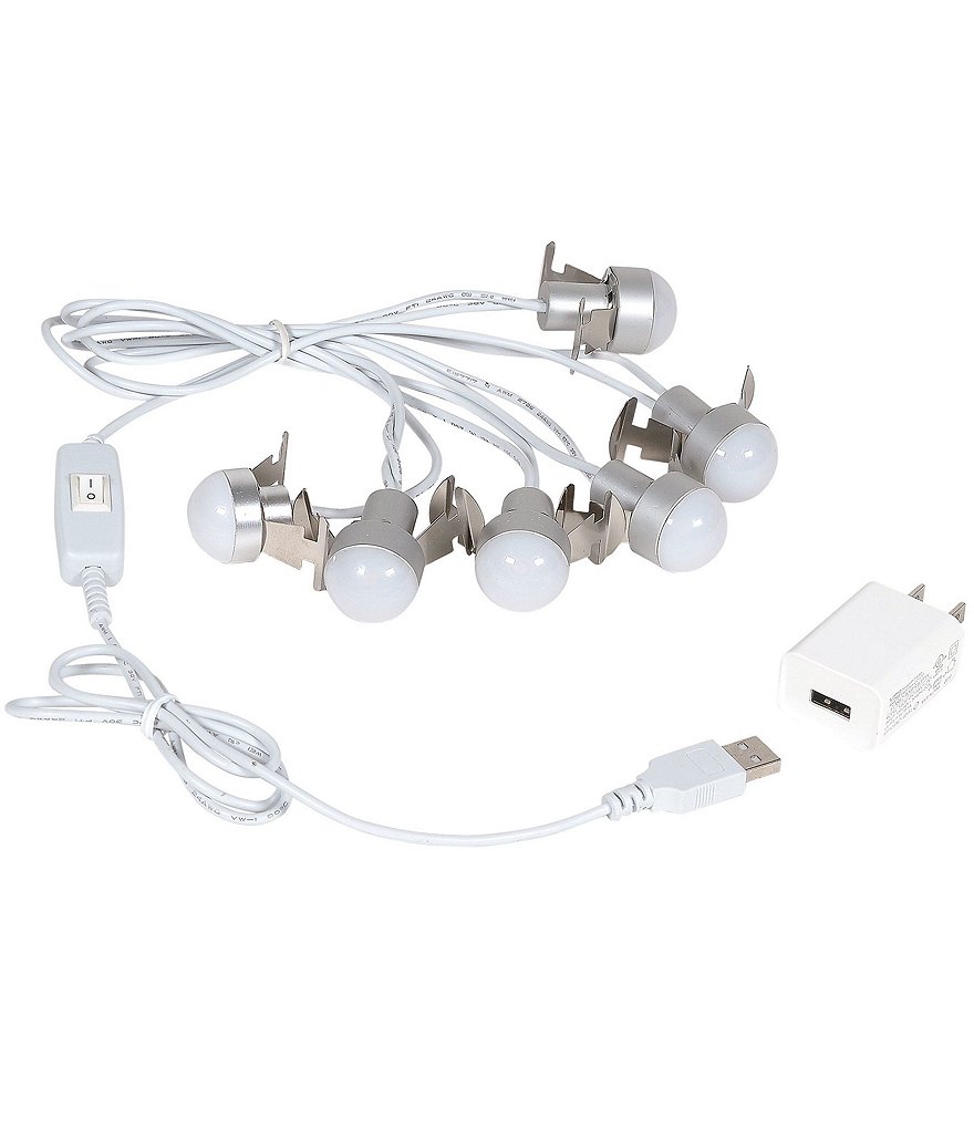 Department 56 Village USB LED 6 Light Set
