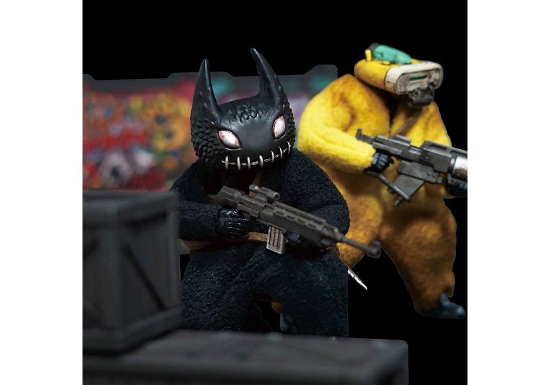 FAV-SP07 Amarante Rouge Viva La Loca Luggans 1:18 Scale | Acid Rain Fav Action figures