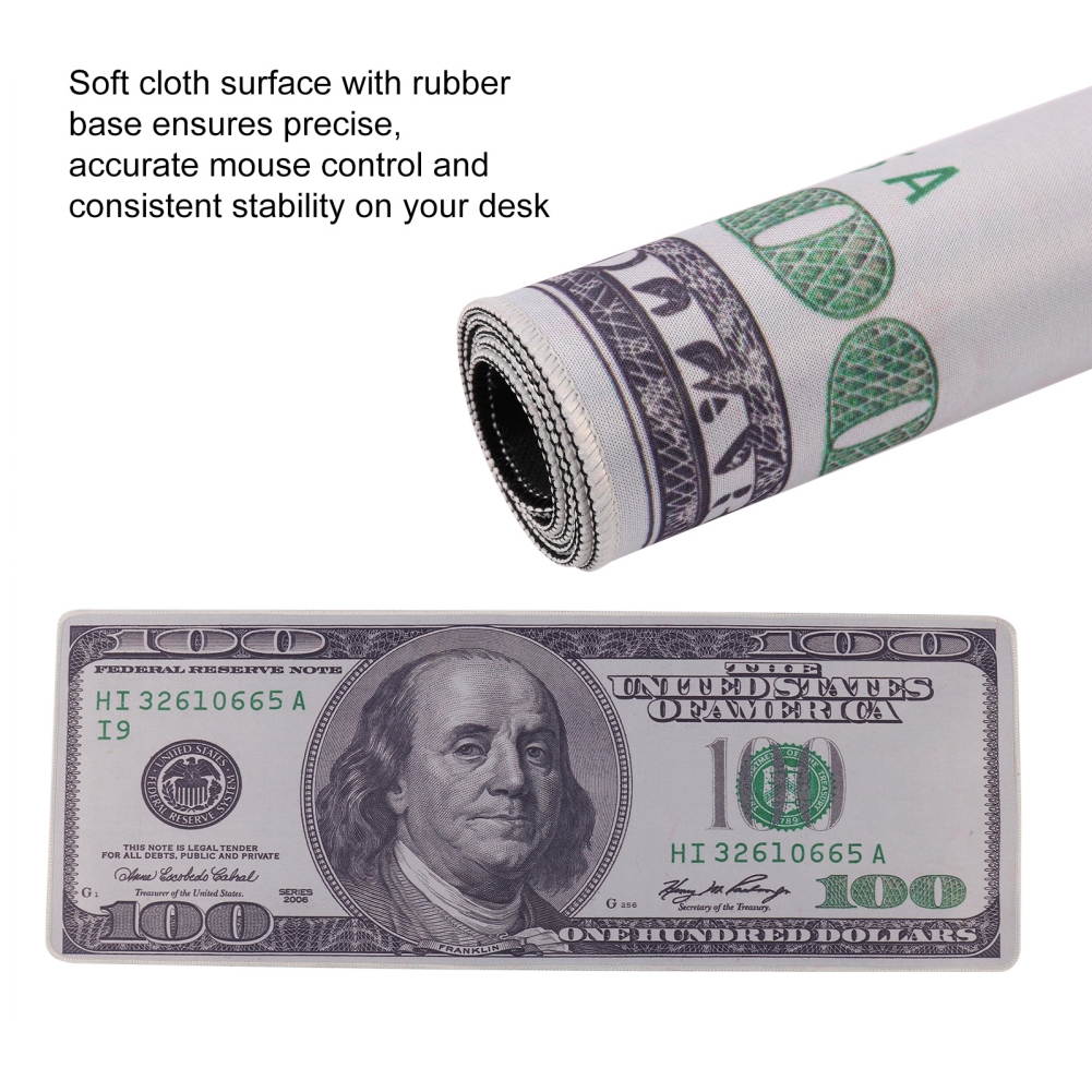 Gaming Mouse Pad Large Size 300*700MM Water-Resistant Extended Mouse Mat World Desk Mat Gaming Support for Computer, PC and Laptop