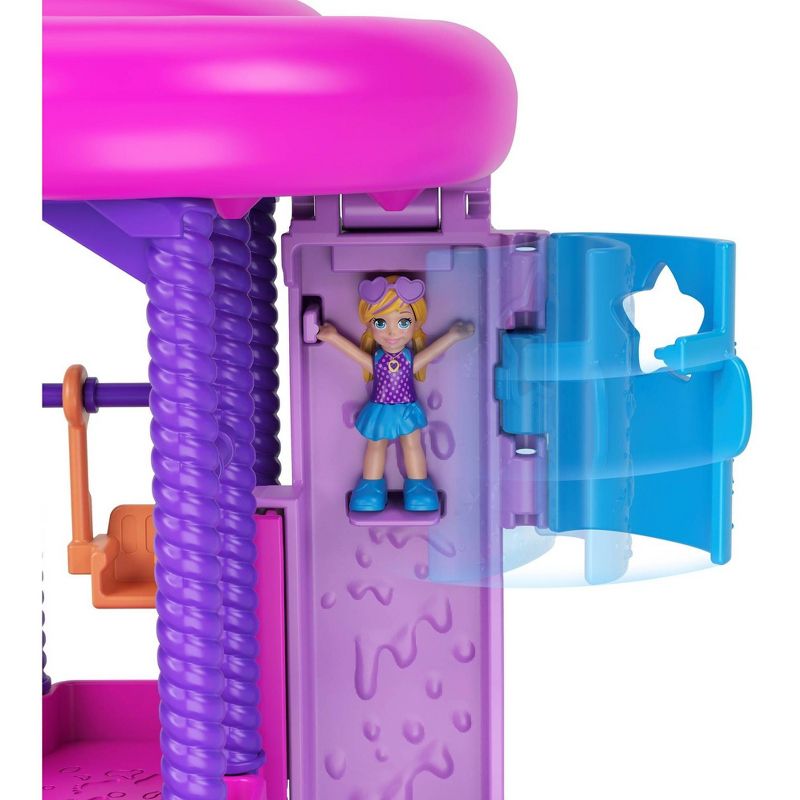 Polly Pocket Pollyville Super Slidin' Water Park Playset
