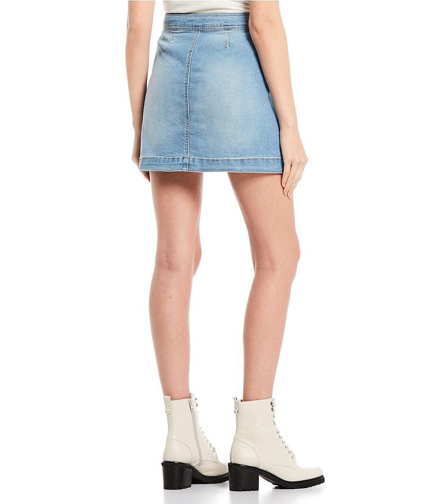 June & Hudson Side Slit Maxi Skirt