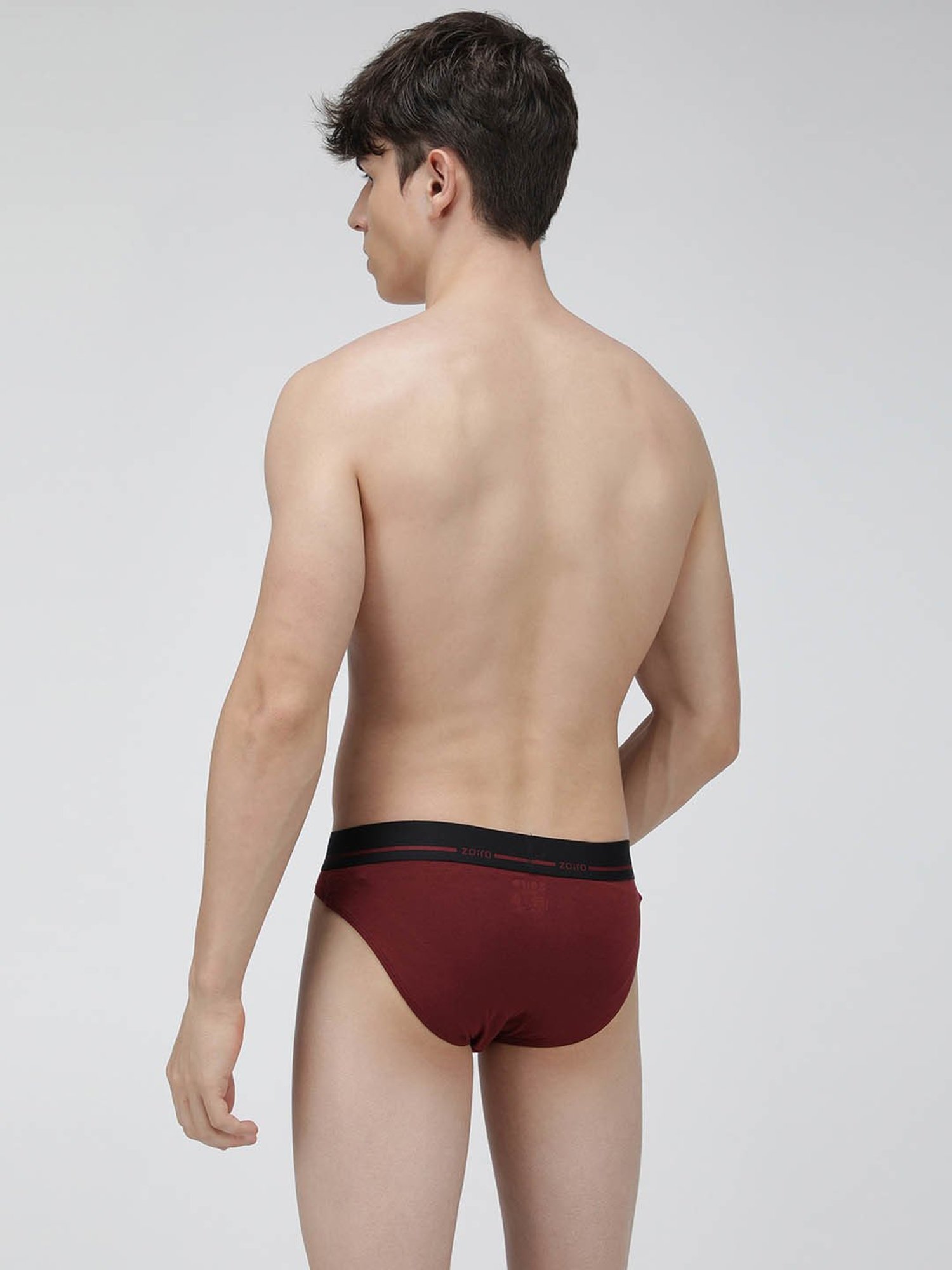 Zoiro Port Wine Regular Fit Briefs