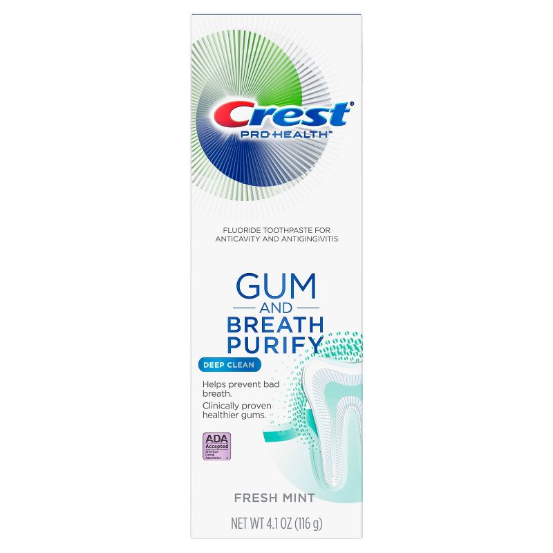Crest Gum and Breath Purify Whitening Toothpaste - 4.1oz