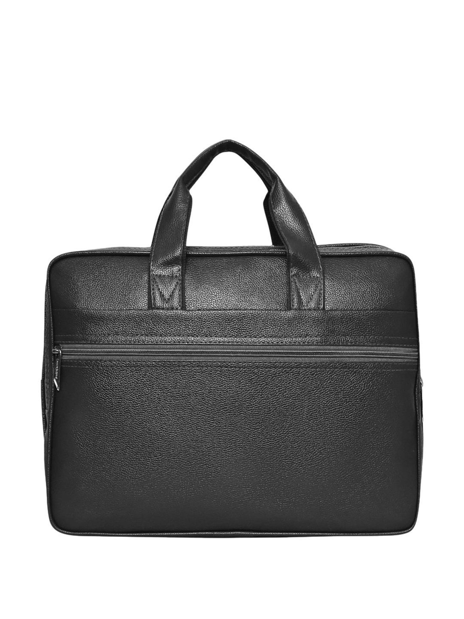 Priority Black Synthetic Large Messenger Bag