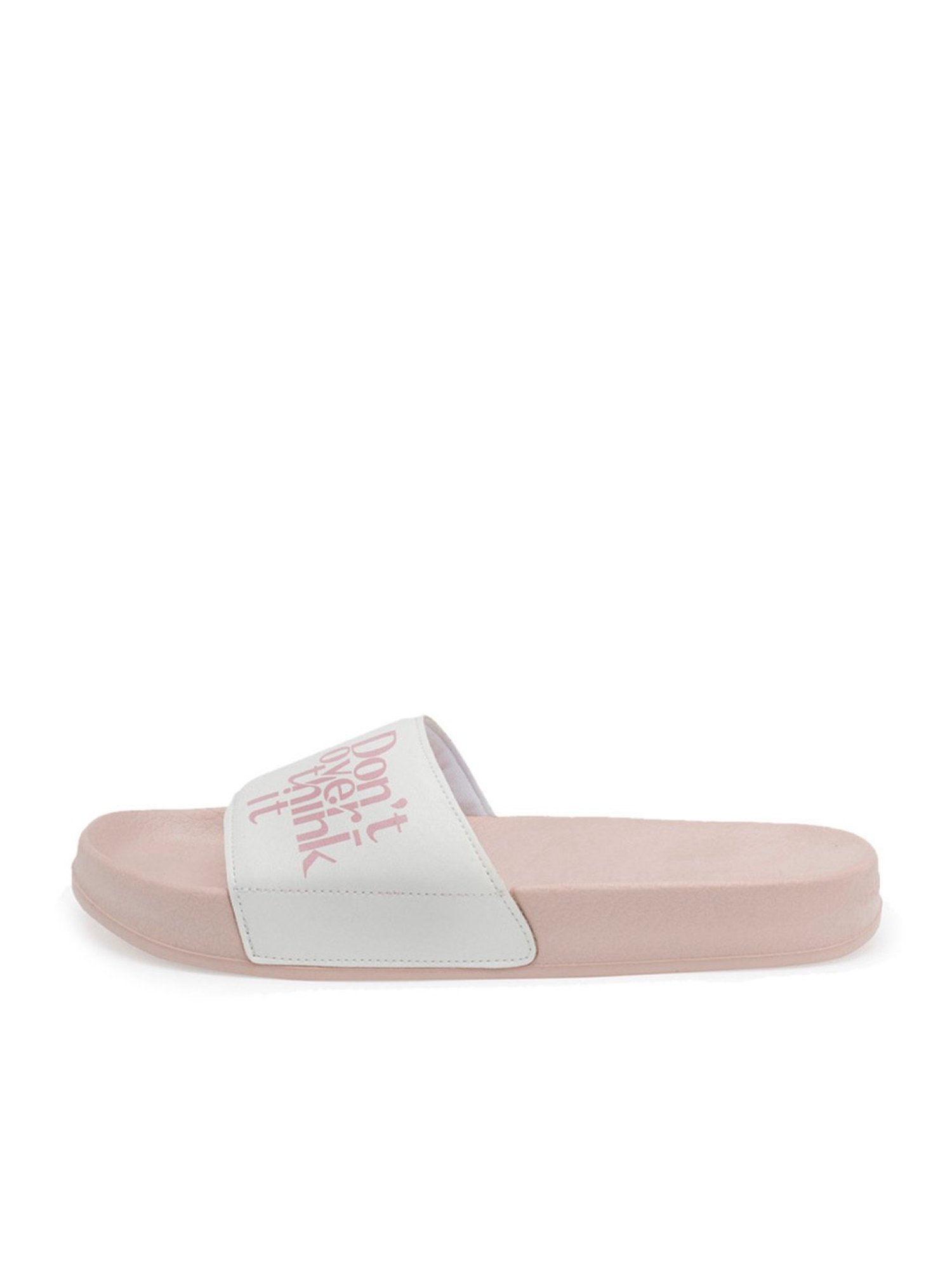 Red Tape Women's White Slides