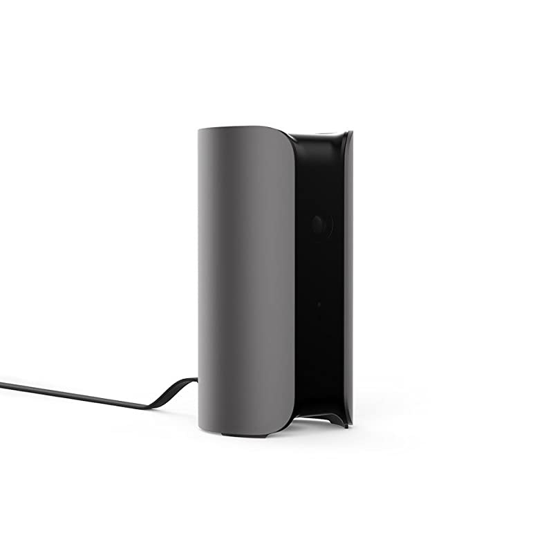 View Indoor Security Camera | Home Monitoring WiFi WideAngle Lens Motion Alerts Compatible with Alexa Google Home Black