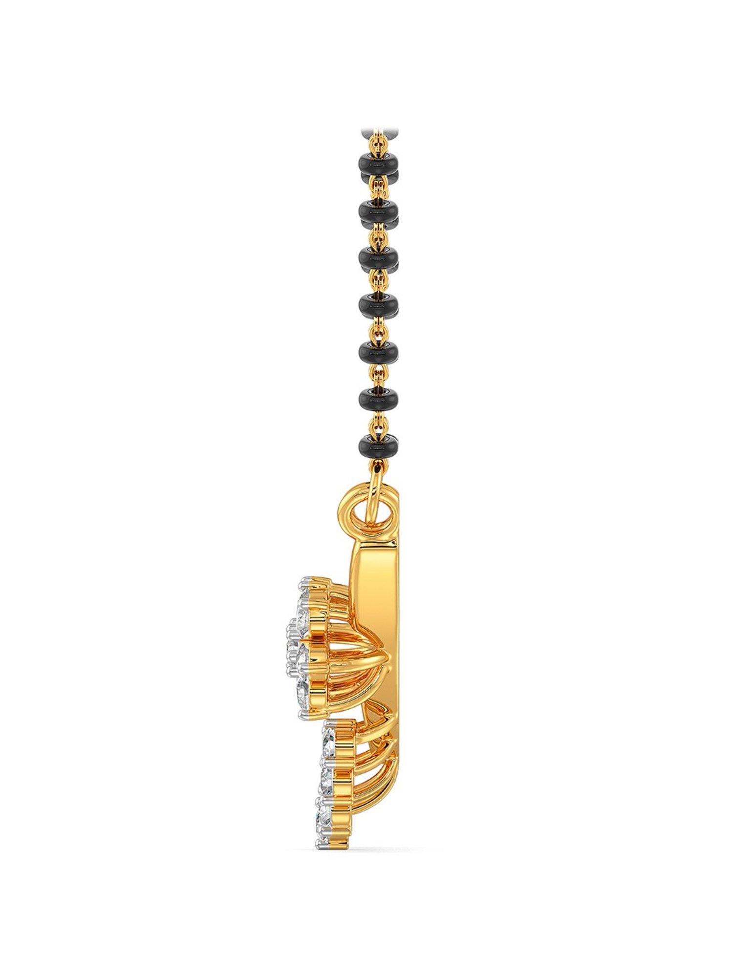 Waman Hari Pethe Jewellers 18k Gold & Diamond Mangalsutra for Women
