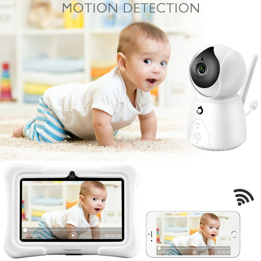 Dragon Touch Baby Monitor DT24 Pro Wireless 1000ft Security Camera Audio 2.4GHz Dragon Touch