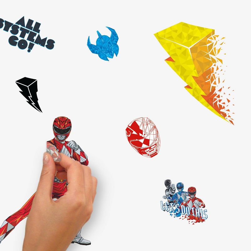 Power Rangers Peel and Stick Wall Decals - RoomMates