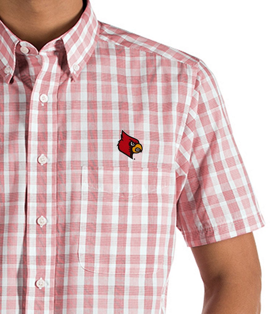 Antigua NCAA Crew Short-Sleeve Woven Shirt