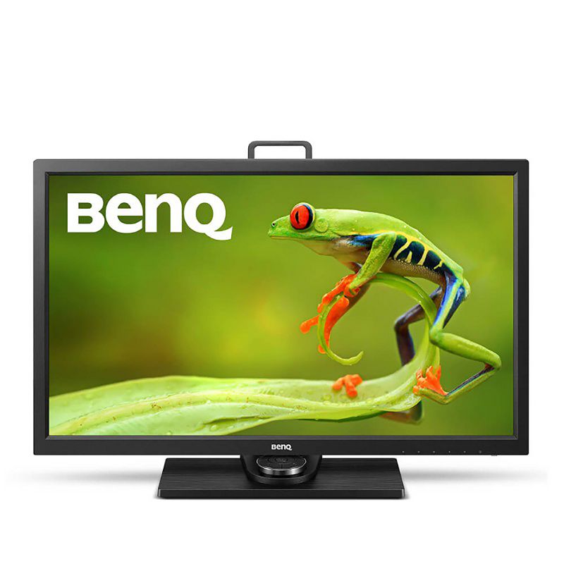 BenQ SW2700PT 27 Inch QHD 2560 x 1440 2K 5ms GTG 60 Hz DVI, HDMI, DisplayPort IPS Photographer Monitor, 99% Adobe RGB, 100% Rec 709 / sRGB, Hardware Calibration, Shading Hood, Palette Master