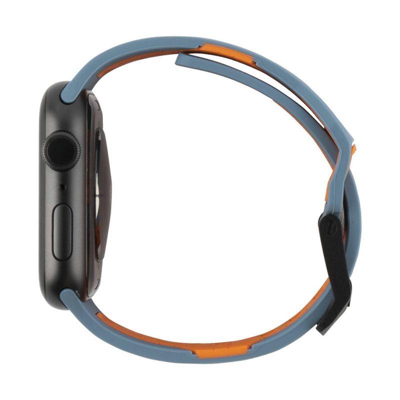 Urban Armor Gear (UAG) Apple Watch 42/44mm (Series 6/5/4 & Watch SE) Civilian Strap - Slate/Orange