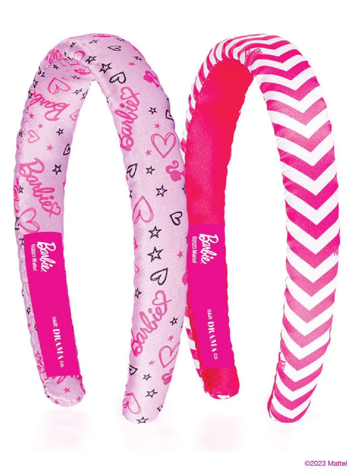 Hair Drama Company Barbie Multicolor Printed Hair Band Gift Set
