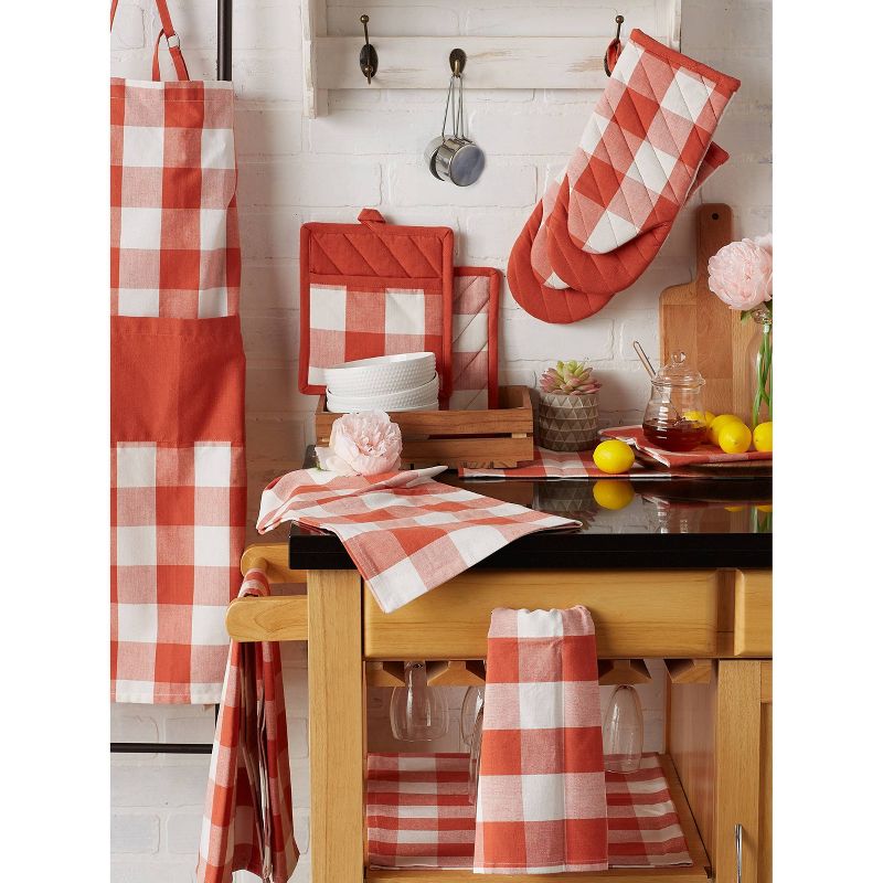 Gallerie II Skeleton Pattern Full Apron