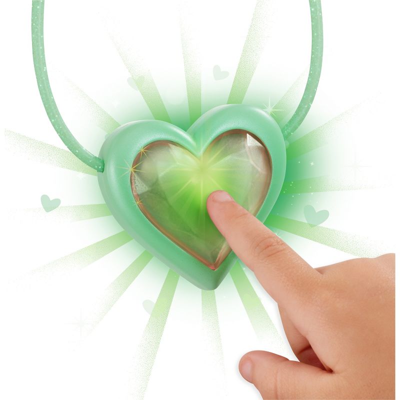 Little Adventures Girls' Princess Gloves White with Diva Crown Silver