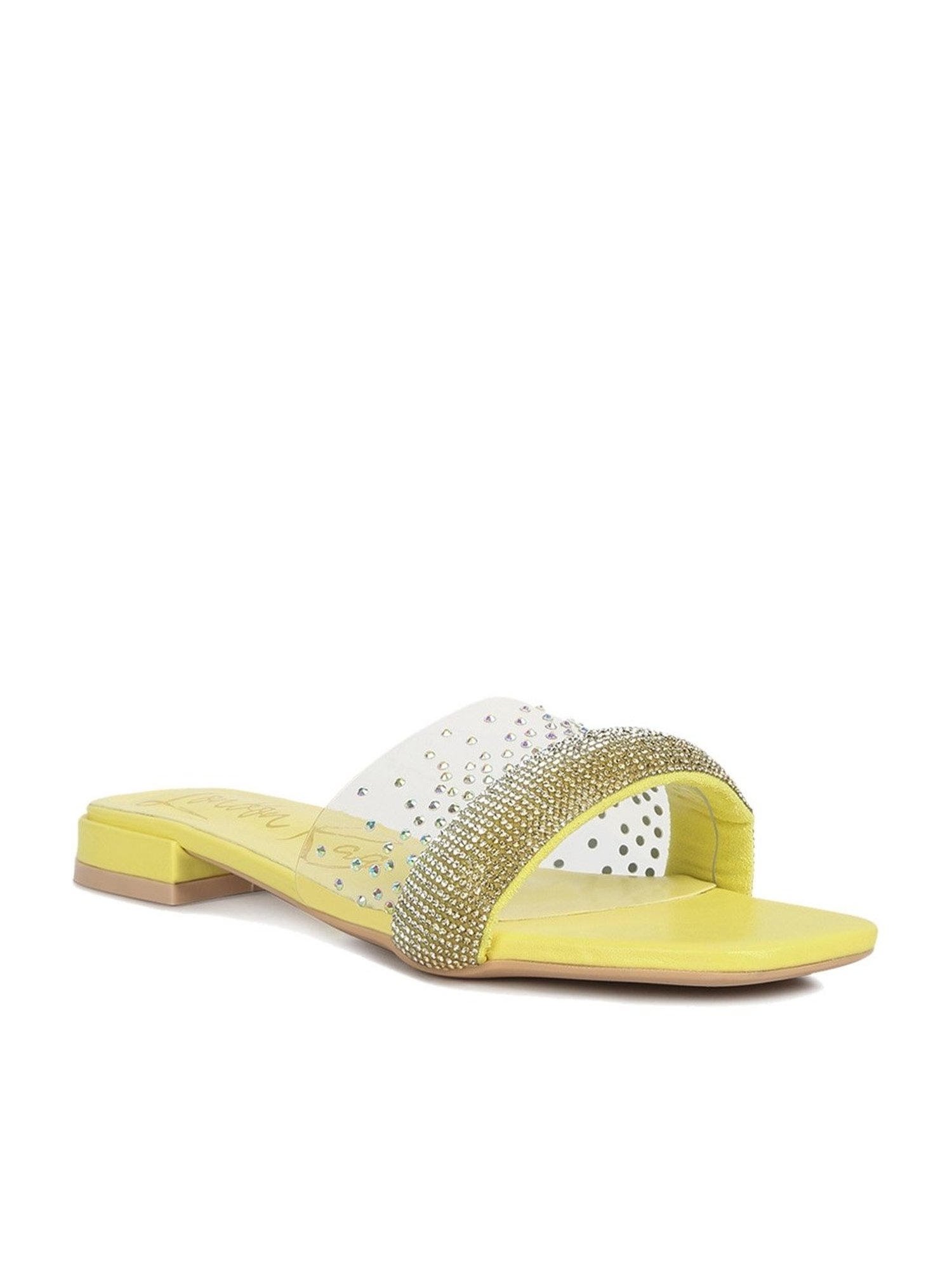 Truffle Collection Women's Golden Flat Ballets