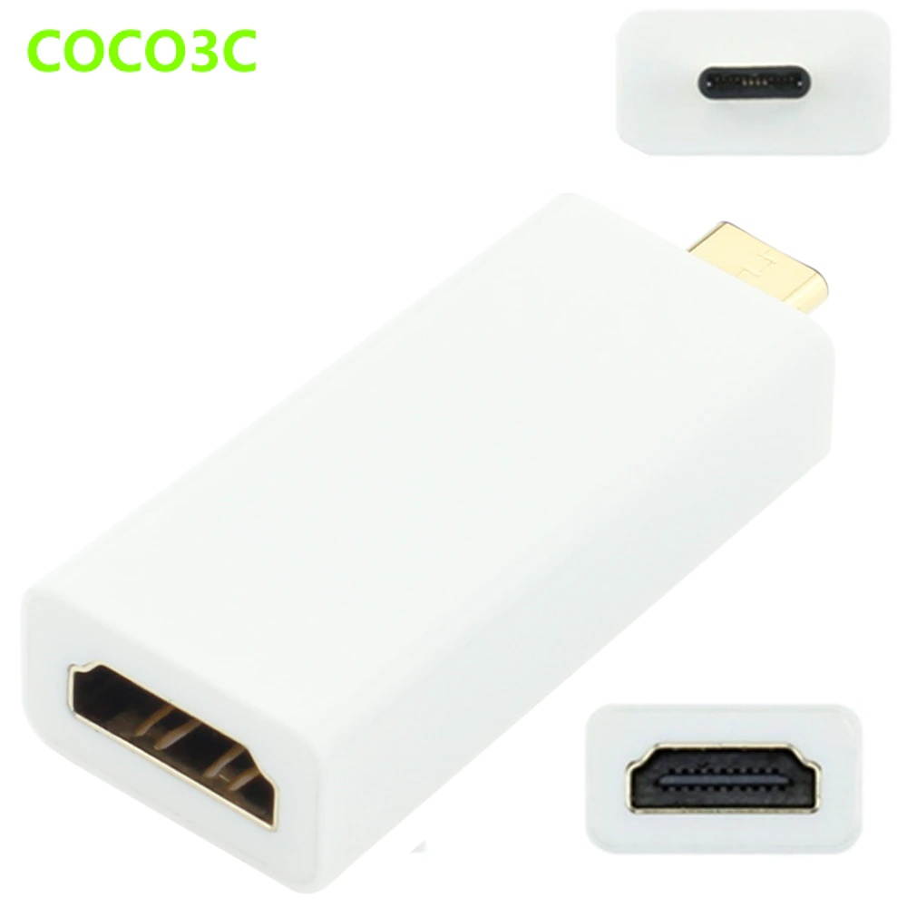 USB Type C USB 3.1 10Gbps Male to HDMI Female 1080P Adapter 2K 4K HDTV AV Digital OTG for Macbook LeTV  Xiaomi Phone
