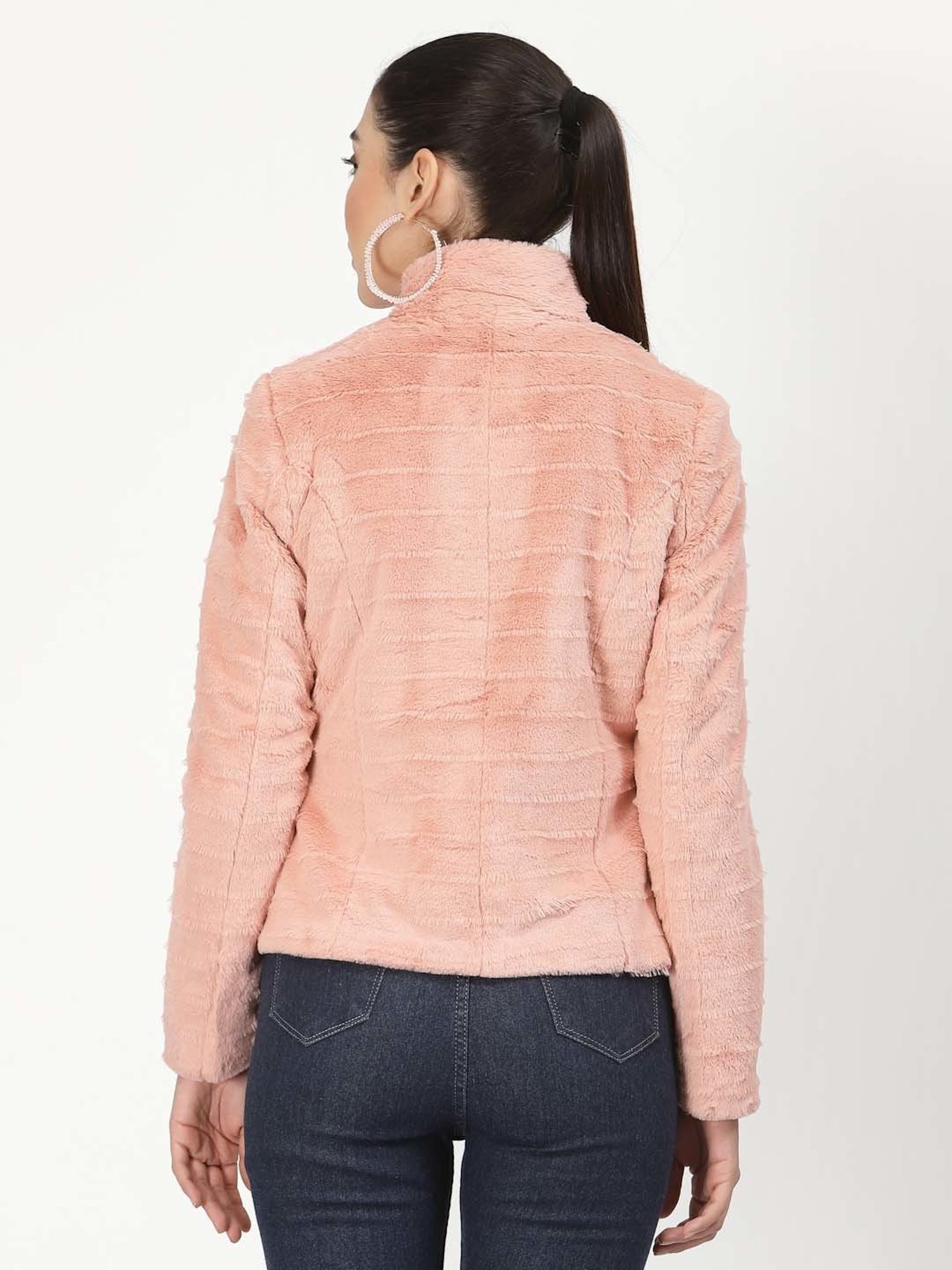 Juelle Peach Casual Jacket