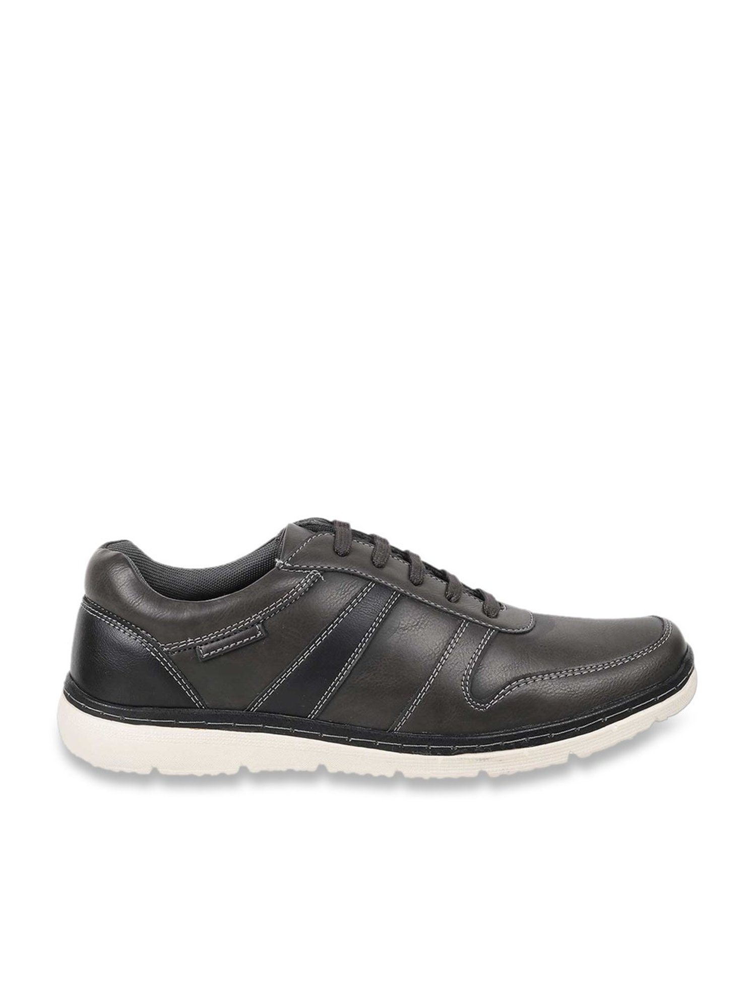 Metro Men's Black Casual Sneakers