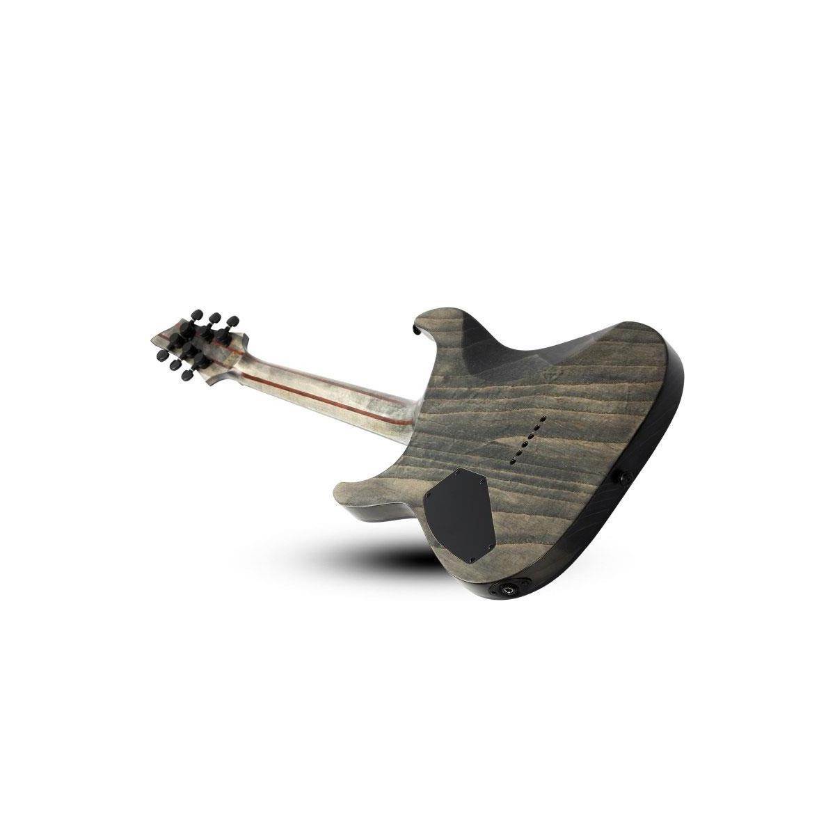 Schecter C-1 Apocalypse Solid-Body Electric Guitar, Ebony Fretboard, Rusty Gray