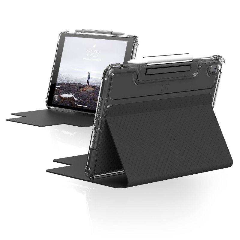(U) by UAG Apple iPad (7th/8th Gen) 10.2-inch Lucent Case - Black/Ice