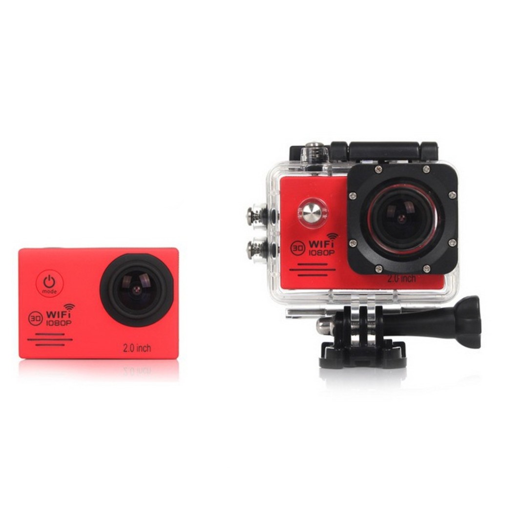 Sj7000 Waterproof Action Sports Wireles Wifi Hd 1080p 2.0 Inch Remote Camera 170&deg; Wide Angle Lens