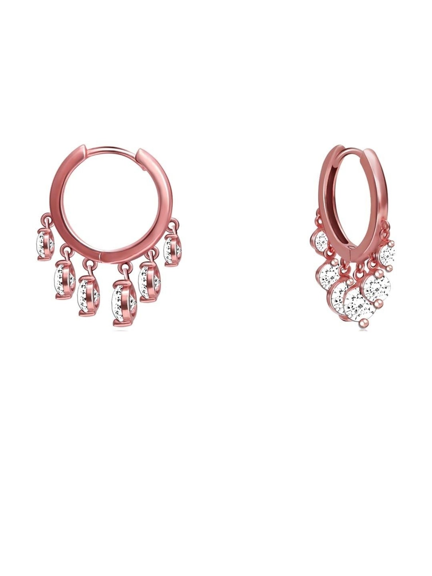 GIVA Anushka Sharma 92.5 Sterling Silver Charm Earrings for Women