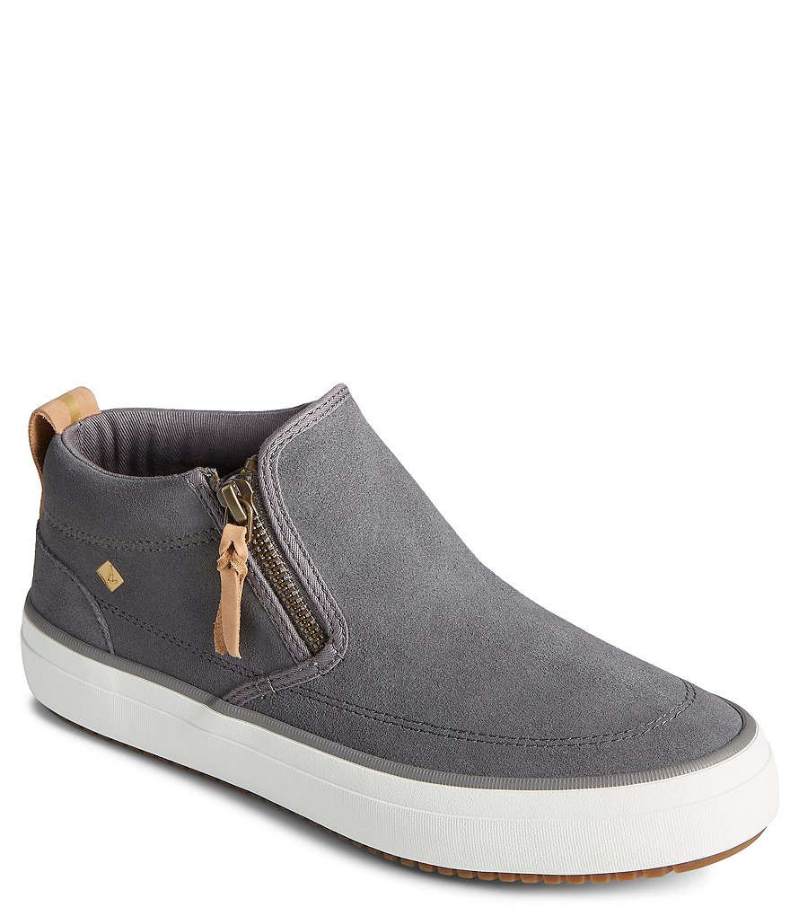 Sperry Women's Crest Side Zip Suede Chukkas
