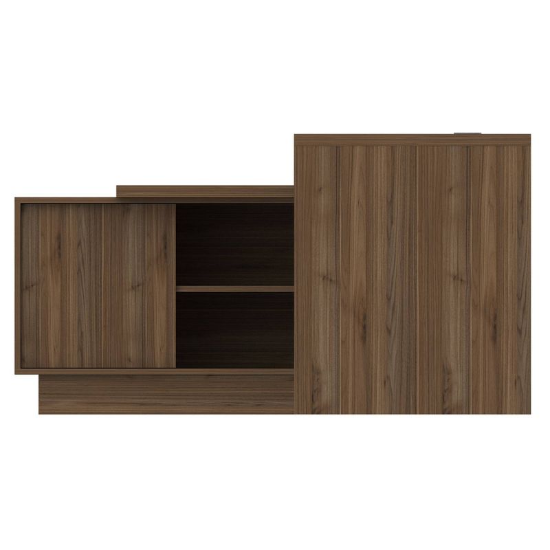 Emery L Shaped Desk Brown - RST Brands