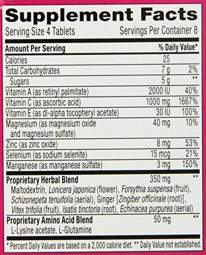 Airborne 20221 -  Immune Support Chewable Tablet, Berry