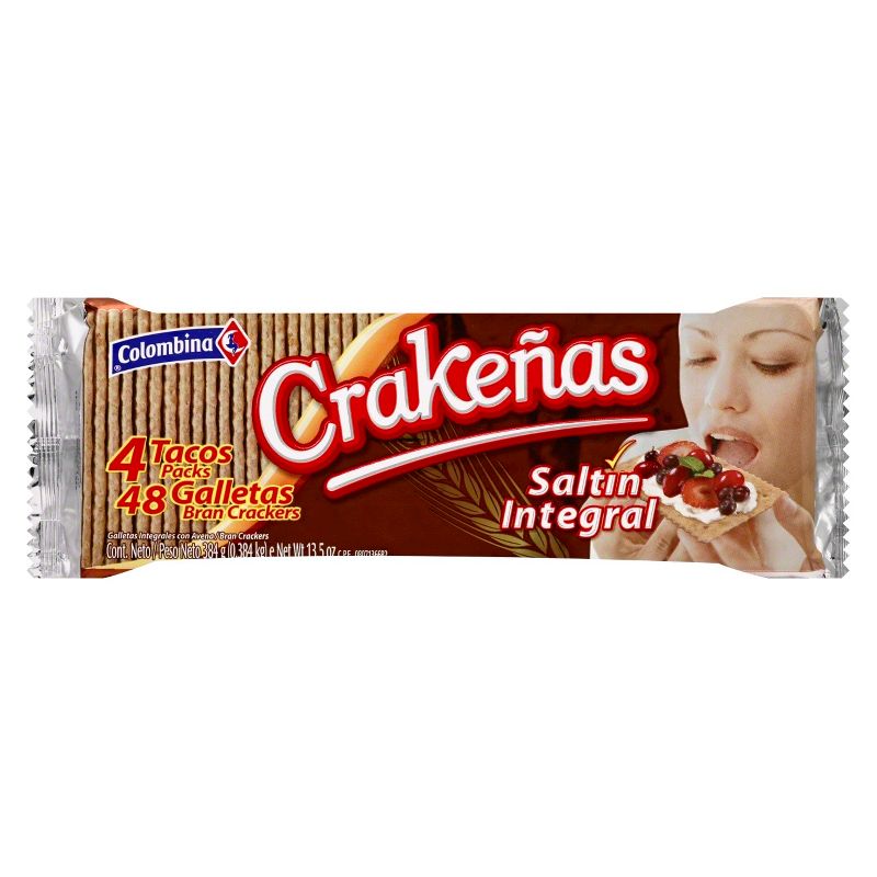 Colombina Crakeñas Saltín Integral - 13.5oz