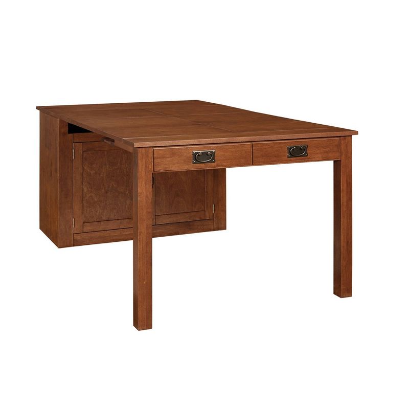 Expanding Cabinet/Table Cherry - Stakmore