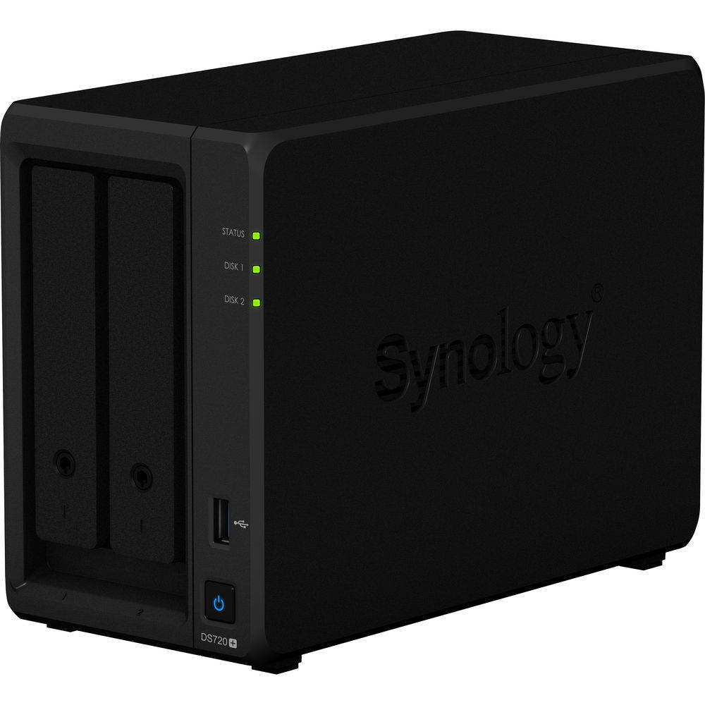 Synology DS720+ DiskStation with 6GB RAM and 16TB (2 x 8TB) of Seagate Ironwolf NAS Drives Fully Assembled and Tested By CustomTechSales