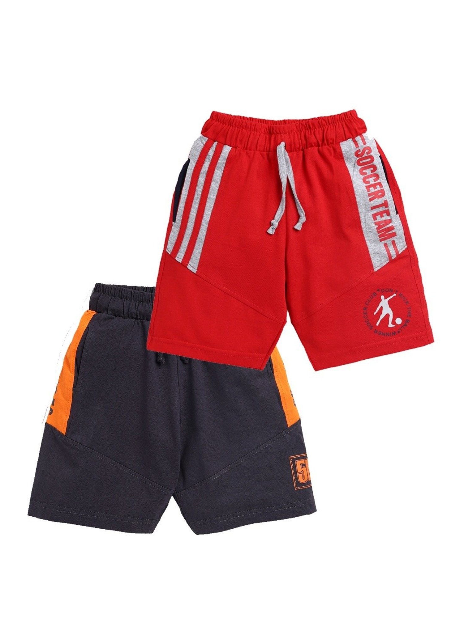 Kate & Oscar Kids Beige Cotton Embroidered Shorts